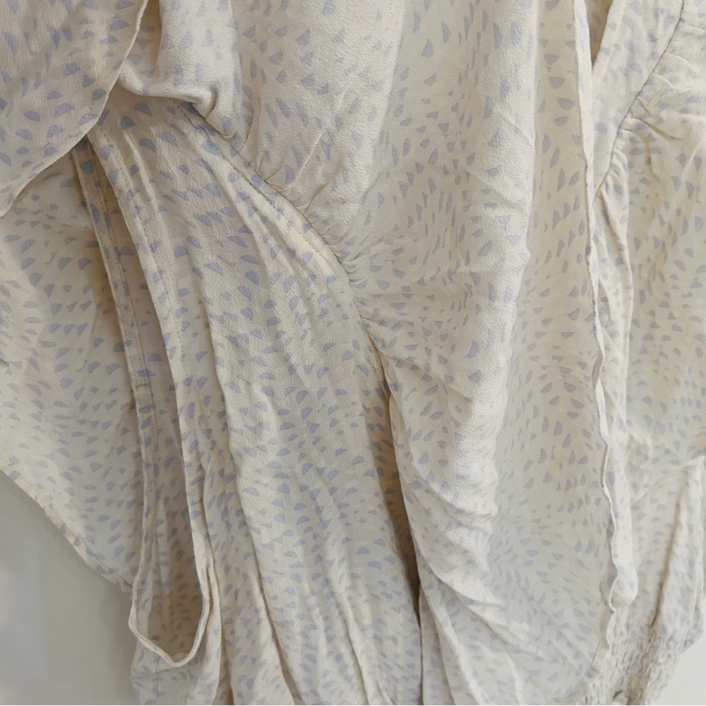 Open Edit Ruffle Smocked Crop Top - Picture 5 of 5